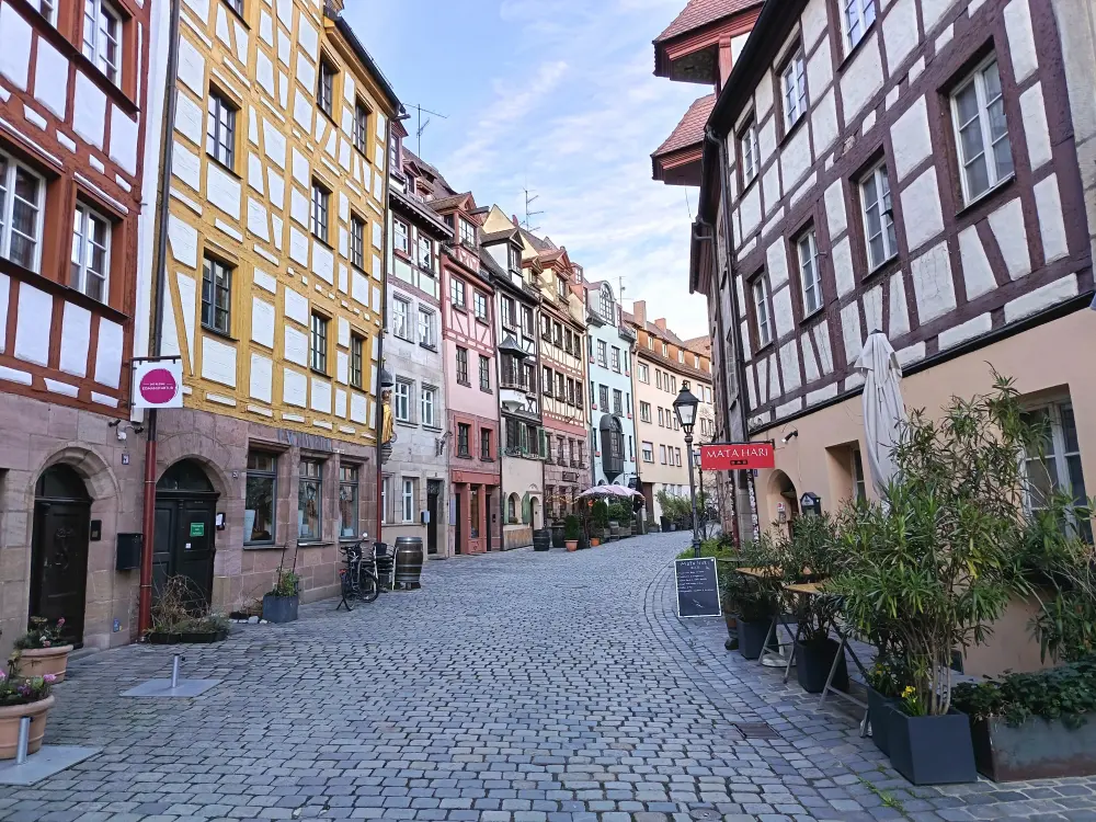Street view in Nuremberg