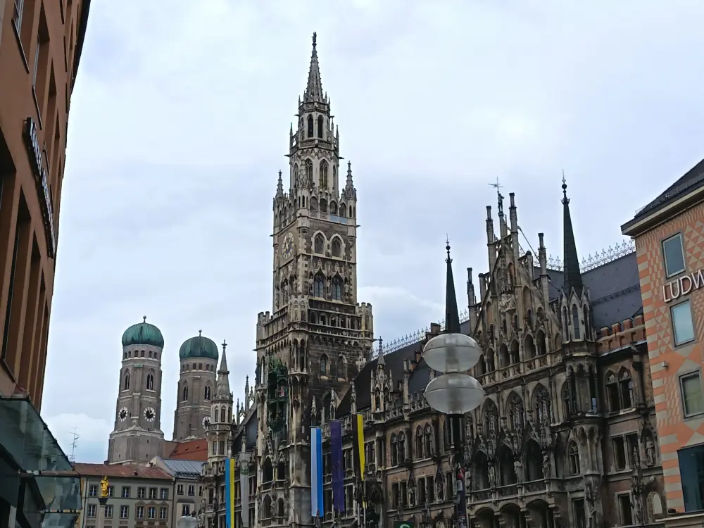 Famous churches in Munchen.